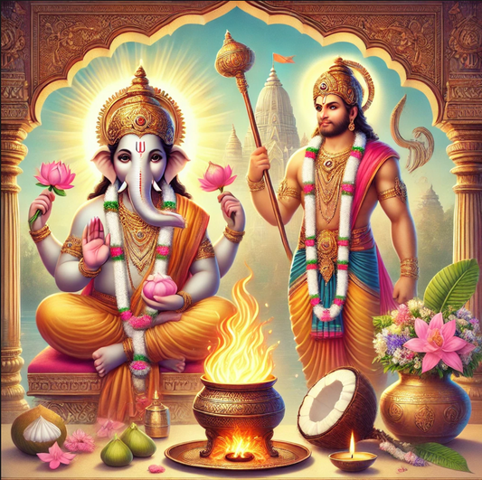 Ganesha-Hanuman Shakti Kavach:  Protection & victory for new beginnings